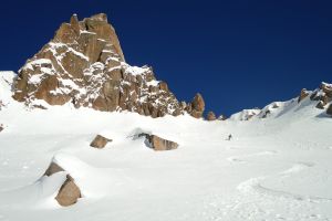 Esquí de montaña y de travesiá en Bariloche, Argentina, Patagonia